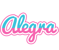 Alegra woman logo