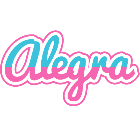 Alegra woman logo