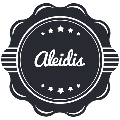 Aleidis badge logo