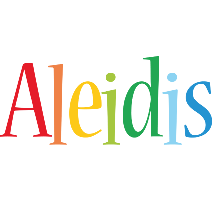 Aleidis birthday logo