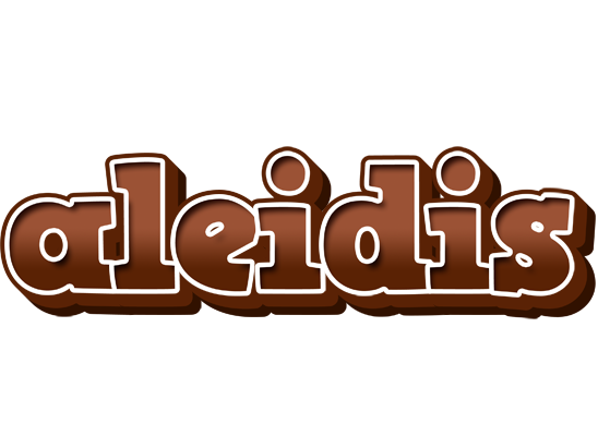 Aleidis brownie logo