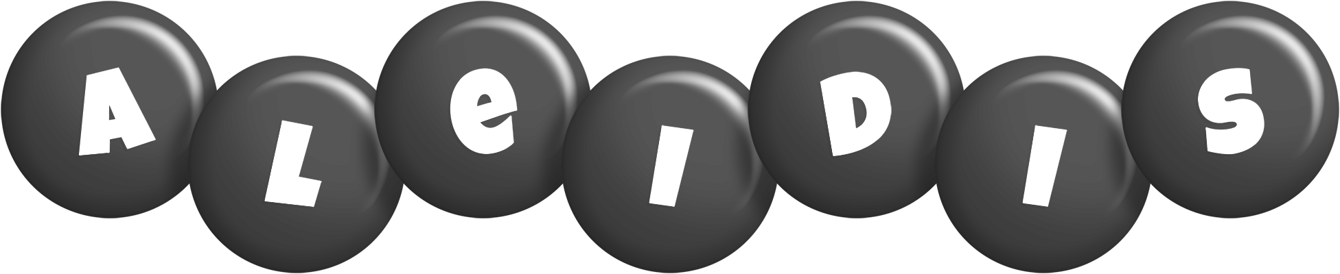Aleidis candy-black logo