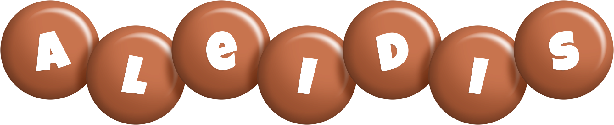 Aleidis candy-brown logo