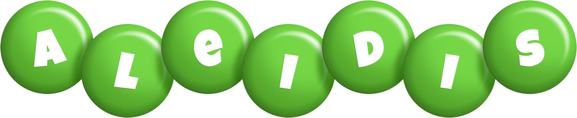 Aleidis candy-green logo