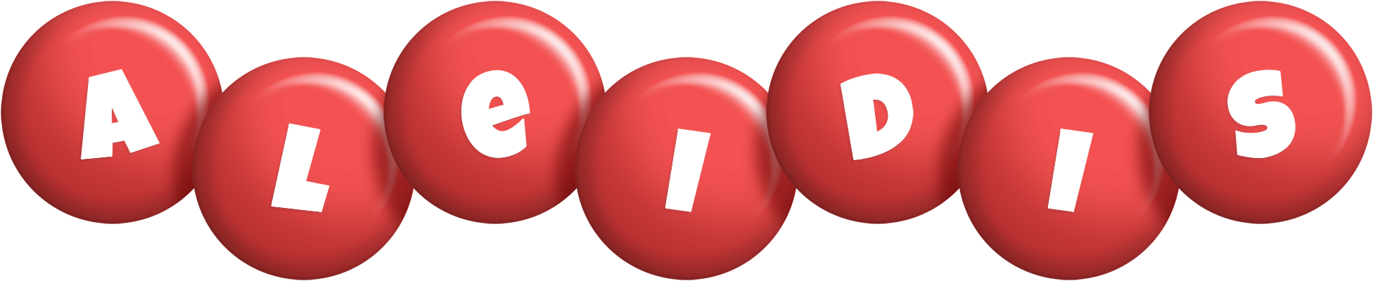 Aleidis candy-red logo