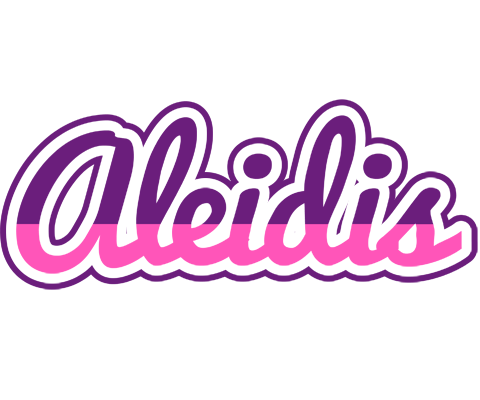Aleidis cheerful logo