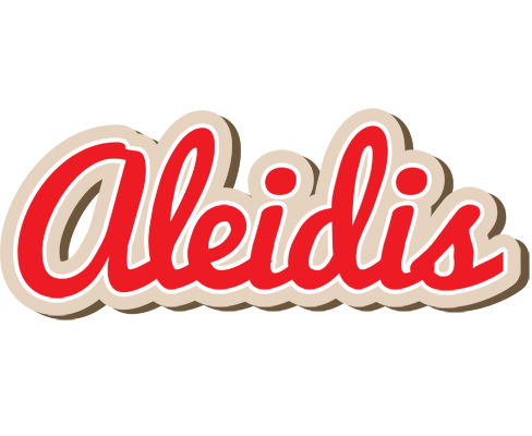 Aleidis chocolate logo
