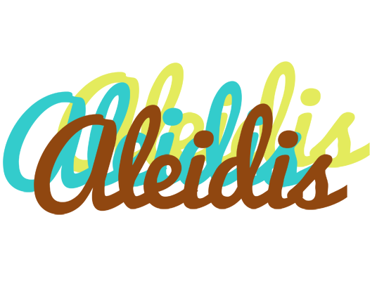 Aleidis cupcake logo
