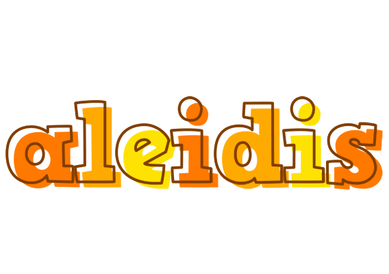 Aleidis desert logo