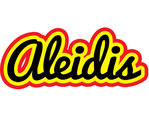 Aleidis flaming logo