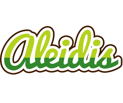 Aleidis golfing logo