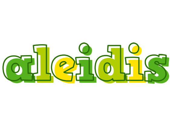Aleidis juice logo