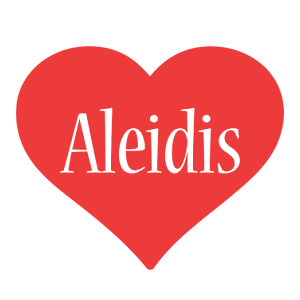 Aleidis love logo