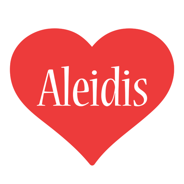 Aleidis love logo
