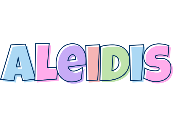 Aleidis pastel logo
