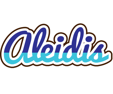 Aleidis raining logo