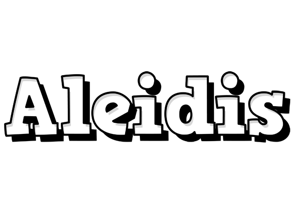 Aleidis snowing logo