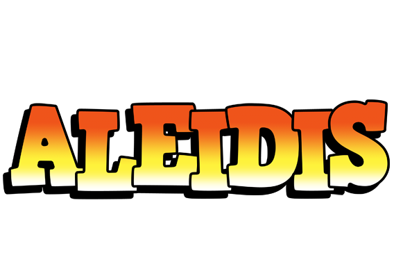 Aleidis sunset logo