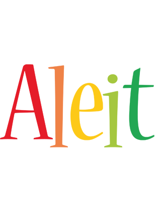 Aleit birthday logo