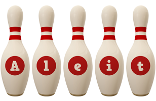 Aleit bowling-pin logo