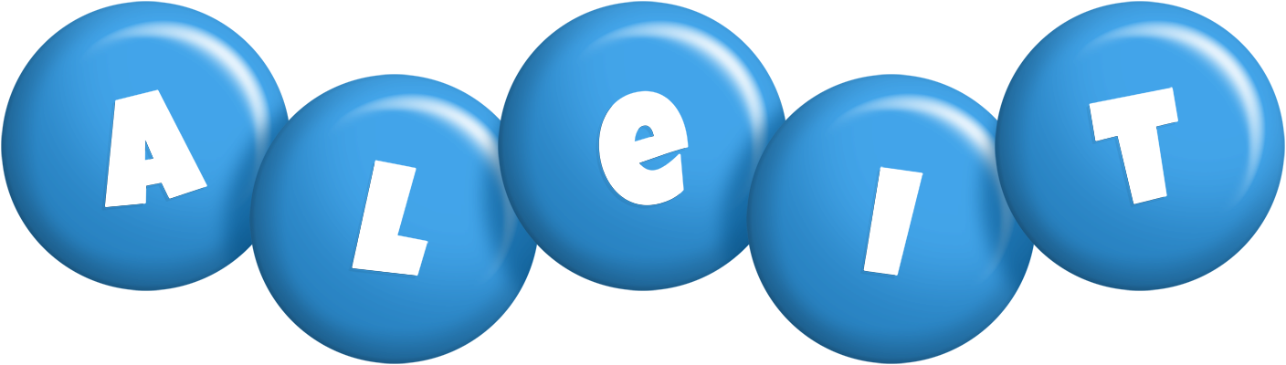 Aleit candy-blue logo