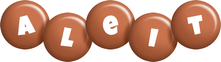 Aleit candy-brown logo