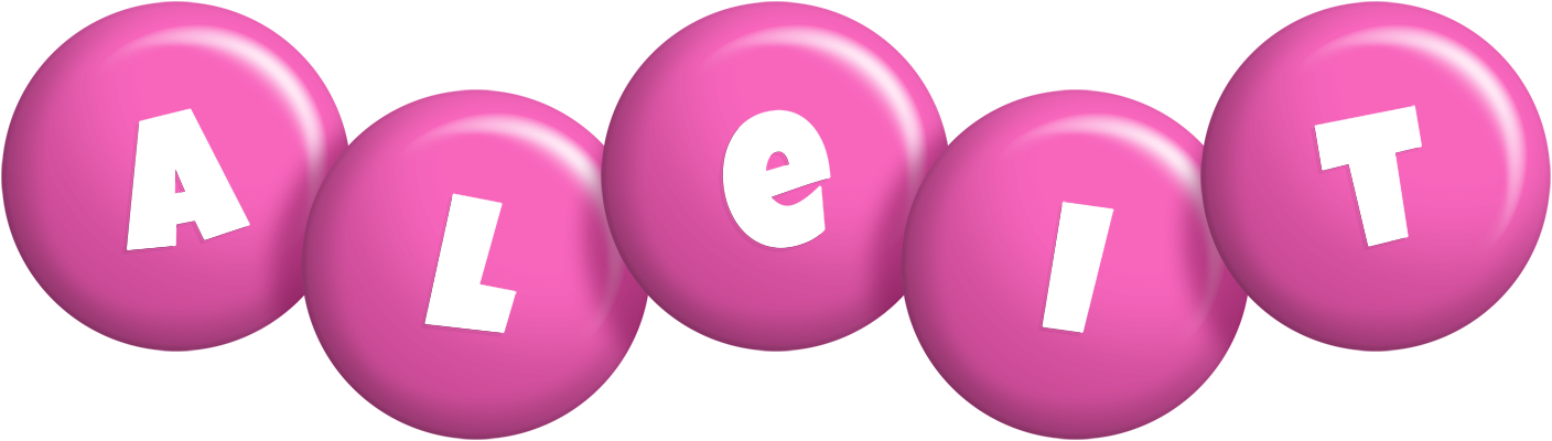 Aleit candy-pink logo