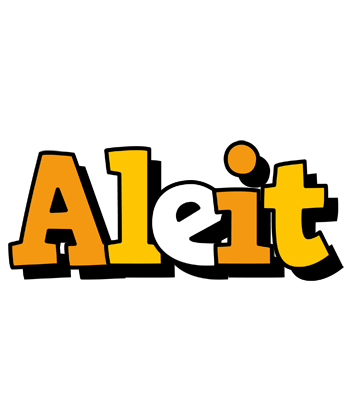 Aleit cartoon logo