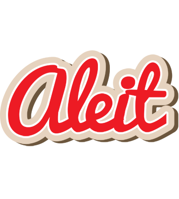 Aleit chocolate logo