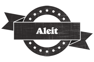 Aleit grunge logo