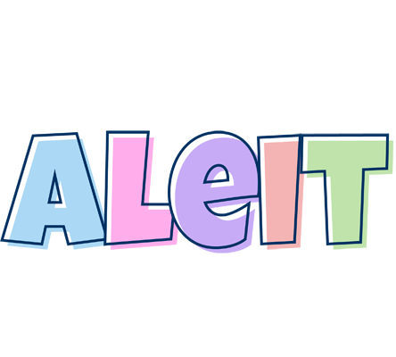 Aleit pastel logo