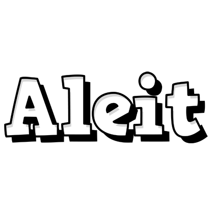 Aleit snowing logo