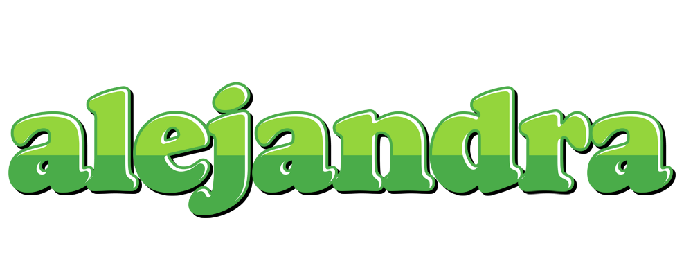Alejandra apple logo