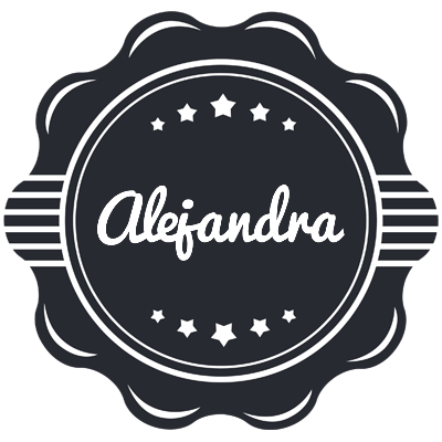 Alejandra badge logo