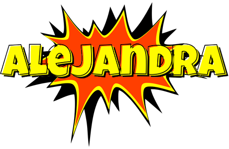 Alejandra bazinga logo