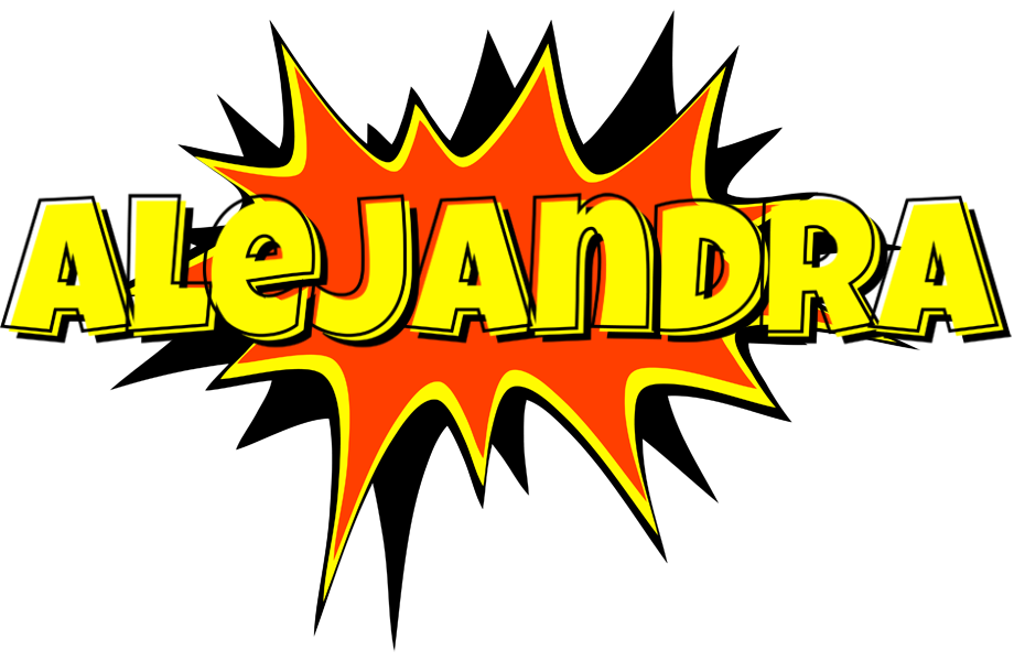 Alejandra bazinga logo