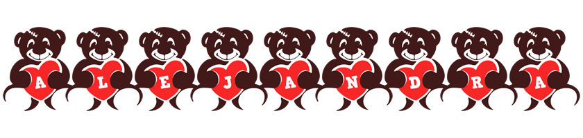 Alejandra bear logo