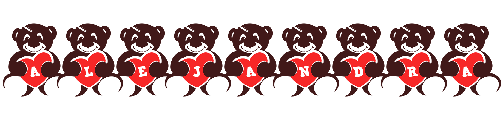 Alejandra bear logo