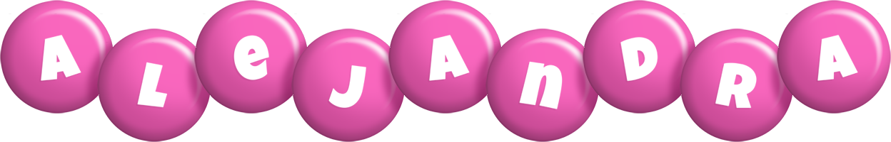 Alejandra candy-pink logo