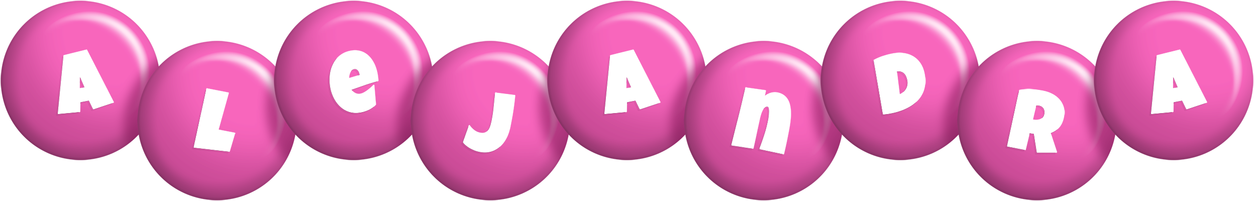 Alejandra candy-pink logo