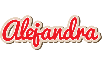 Alejandra chocolate logo