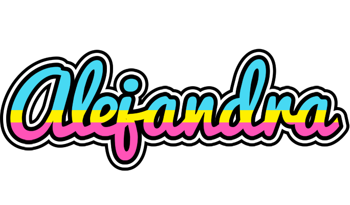 Alejandra circus logo