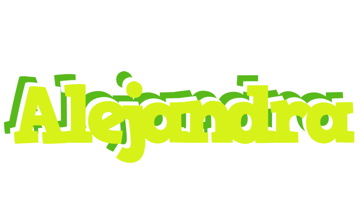Alejandra citrus logo