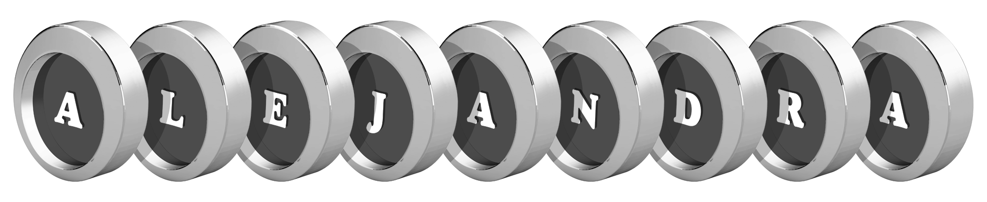 Alejandra coins logo