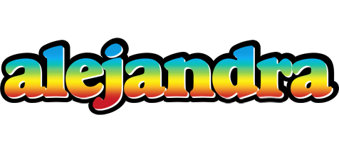 Alejandra color logo