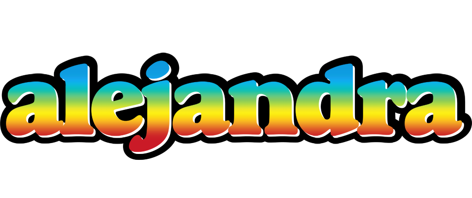 Alejandra color logo