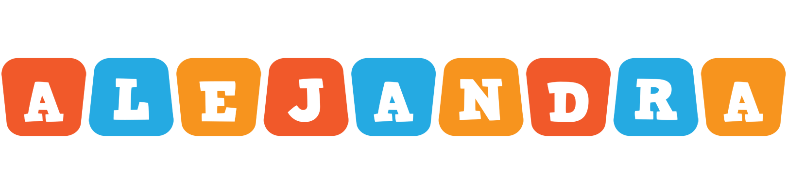 Alejandra comics logo