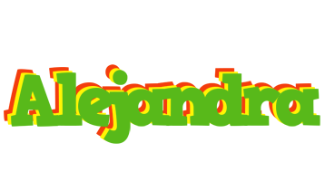 Alejandra crocodile logo