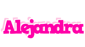 Alejandra dancing logo