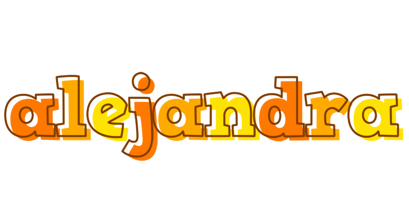 Alejandra desert logo